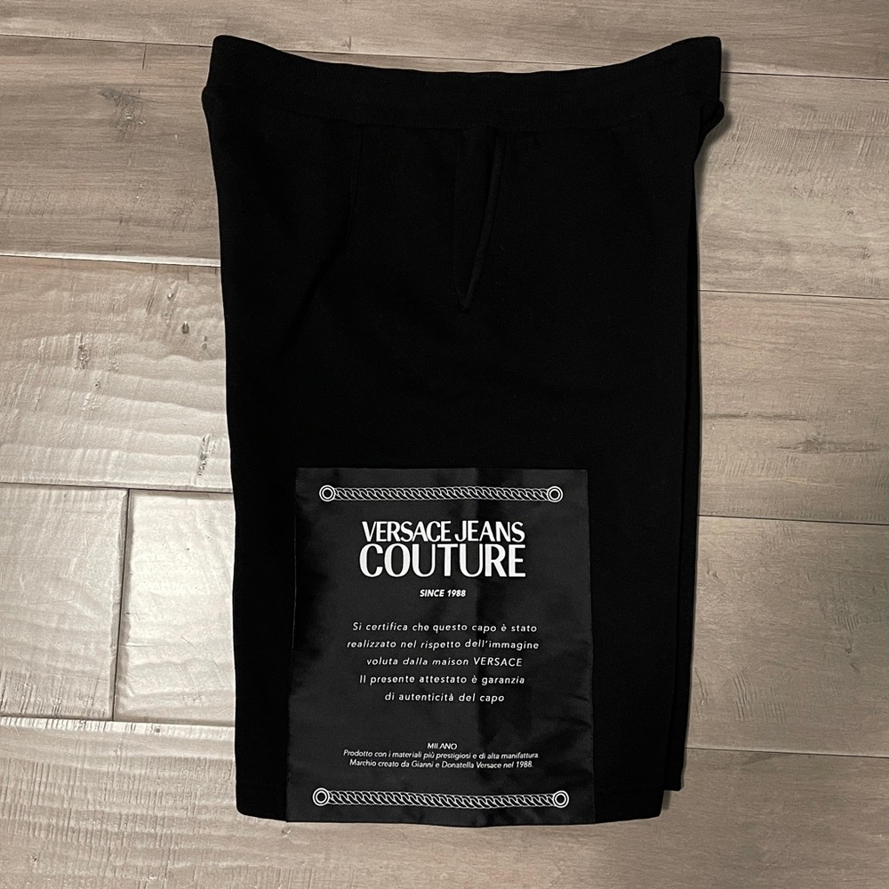 VERSACE Jeans Couture Logo Sweat Shorts